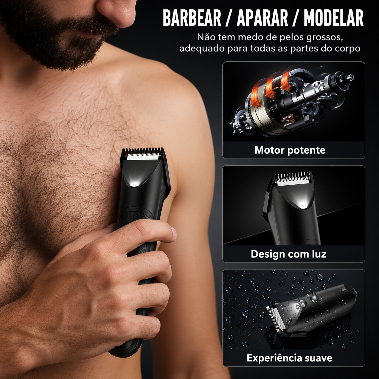 Visão detalhada do produto